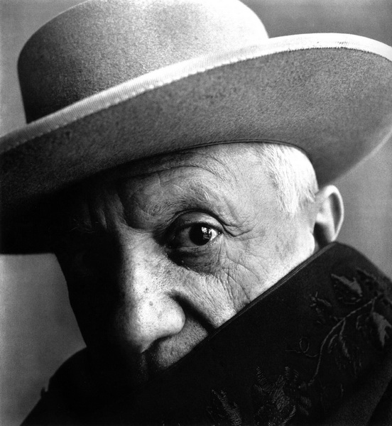 Irving Penn, photo de Picasso, 1957