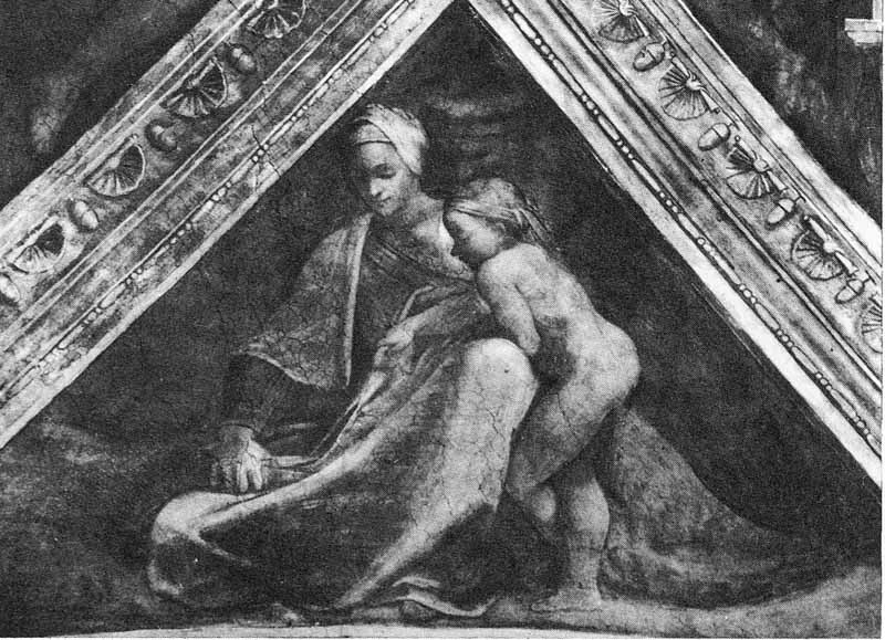 Michelangele, plafond de la chapelle Sixtien
